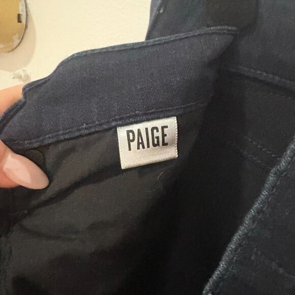 NWOT Paige Transcend Federal Slim Straight - Inkwell - 32 - Picture 7 of 7